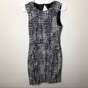 H&M Black white and grey dress